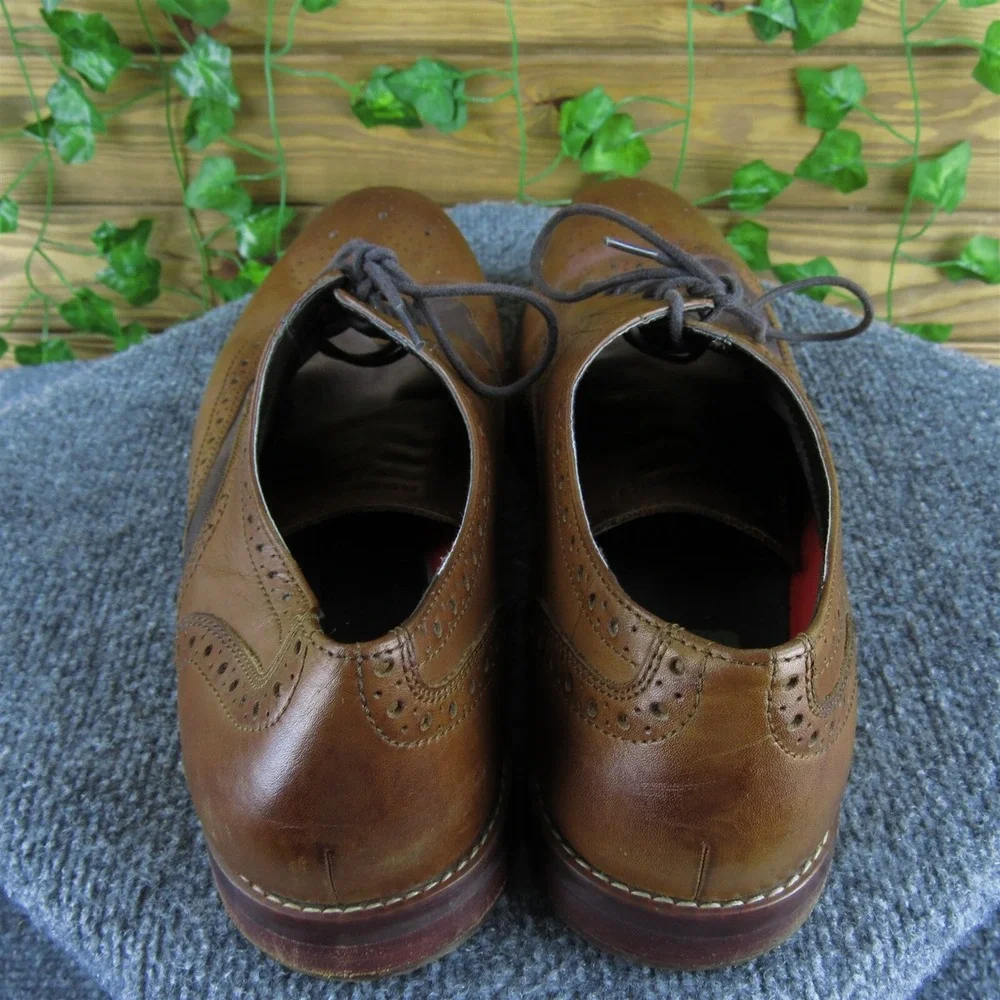 Rockport Men's Wingtip Derby Oxfords Brown Leather Size 13 Medium  Used 2025‎